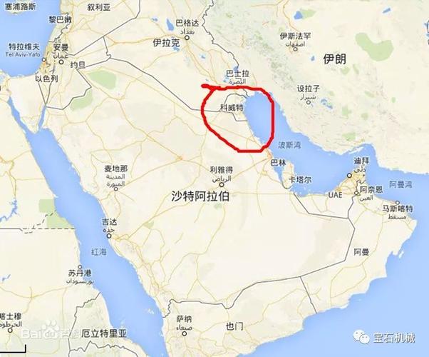 中国科威特在哪