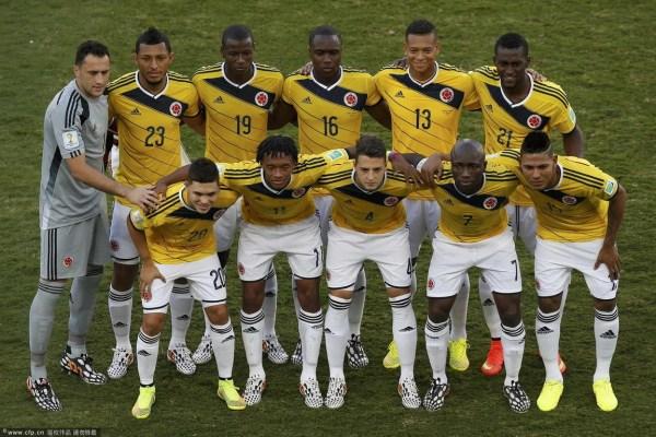 哥伦比亚国家队阵容