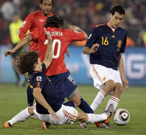 智利vs西班牙世界杯